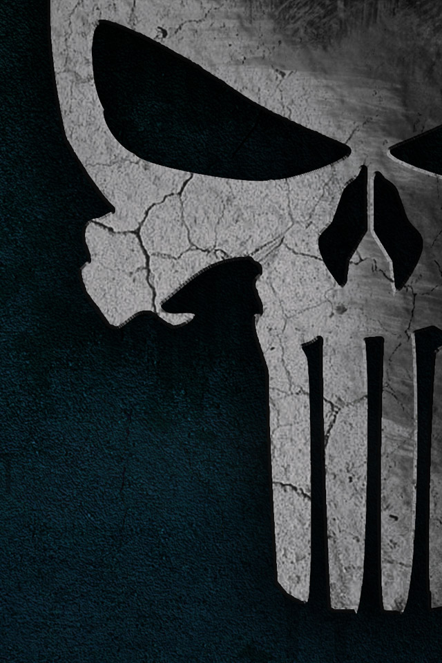 Punisher Skull iPhone Wallpaper - WallpaperSafari