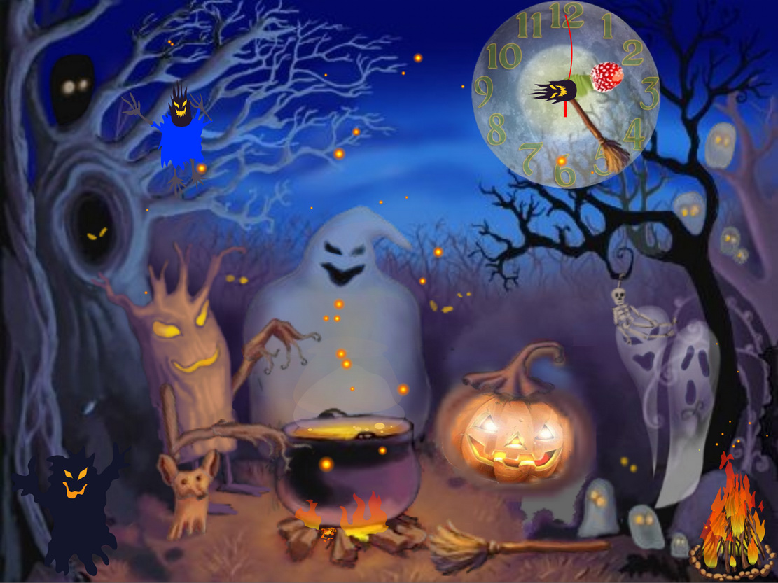 free animated halloween clipart - photo #45