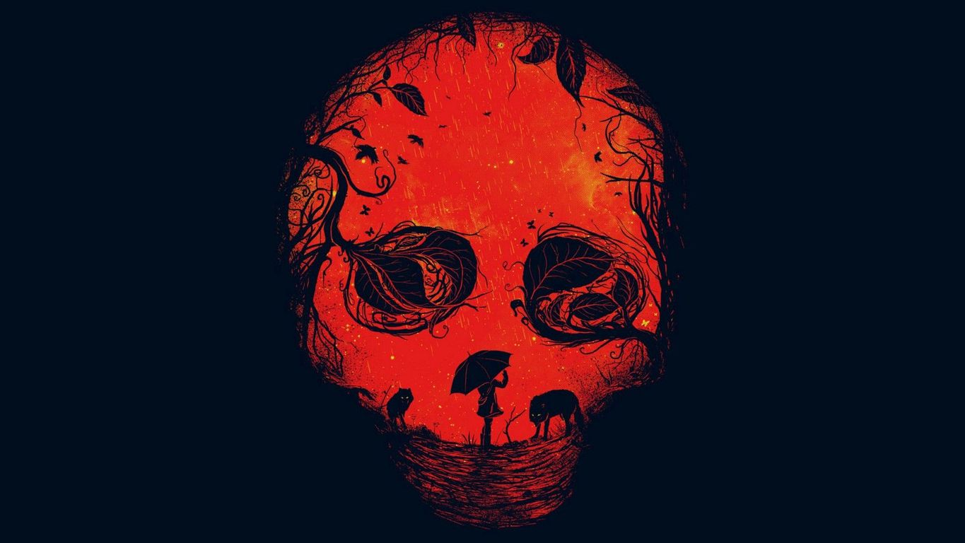 Red Skull Wallpaper - WallpaperSafari