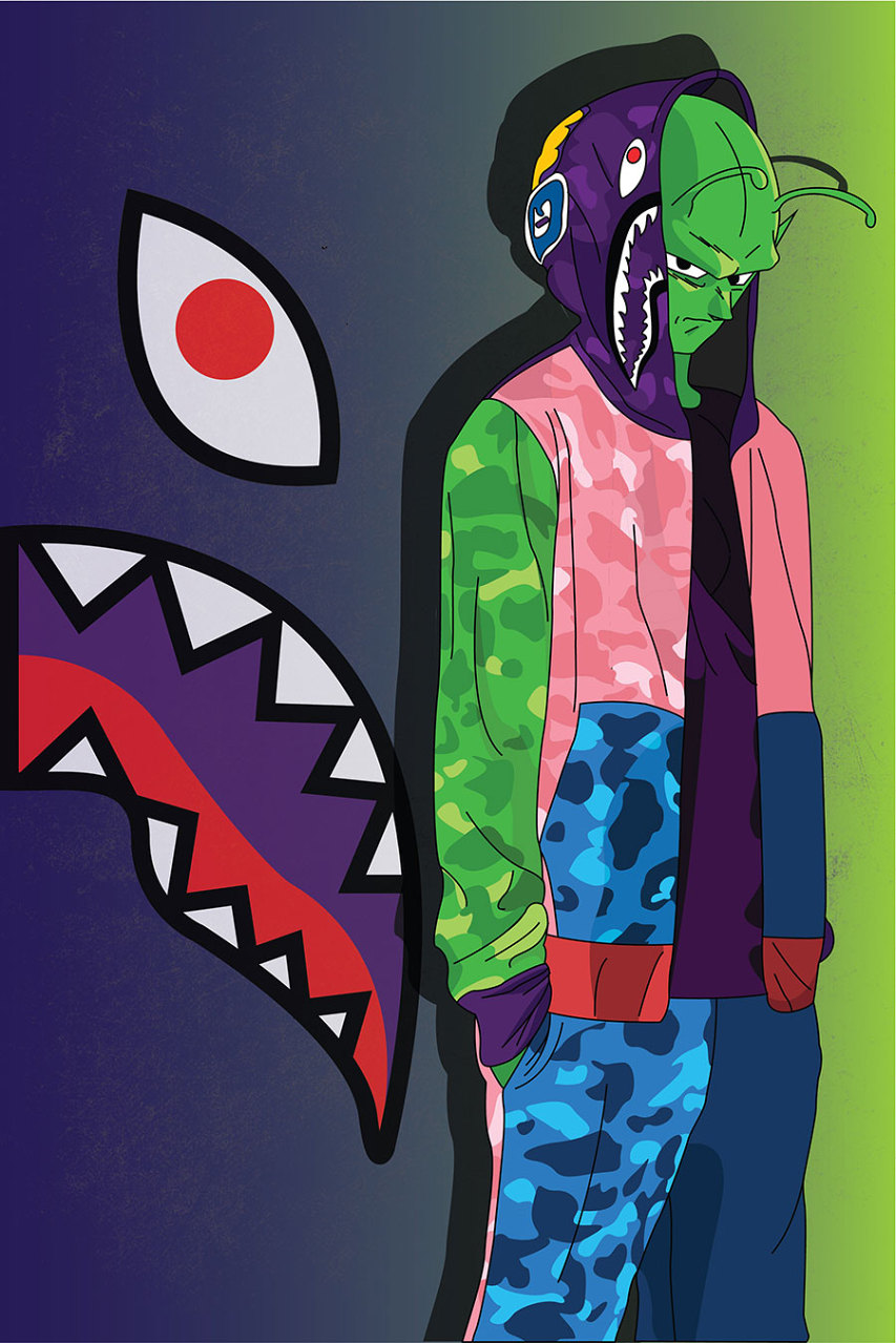 Bape Shark Wallpaper - WallpaperSafari