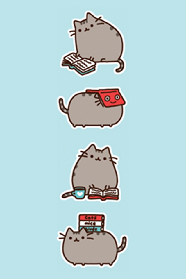 Pusheen Cat Desktop Wallpaper - WallpaperSafari