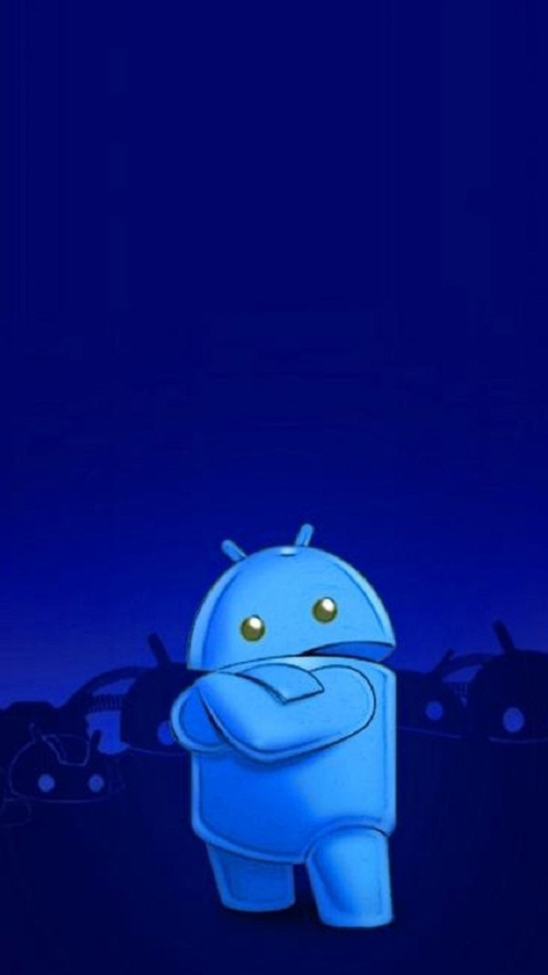 Blue Android Wallpaper - WallpaperSafari