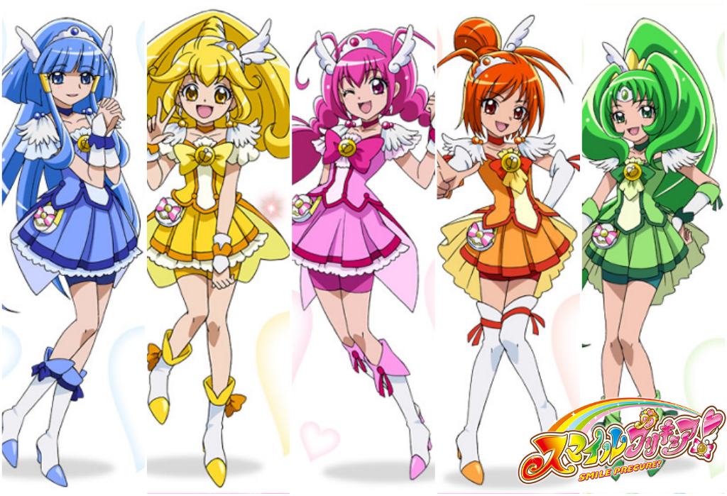 Anime Glitter Force Wallpaper Wallpapersafari 5417