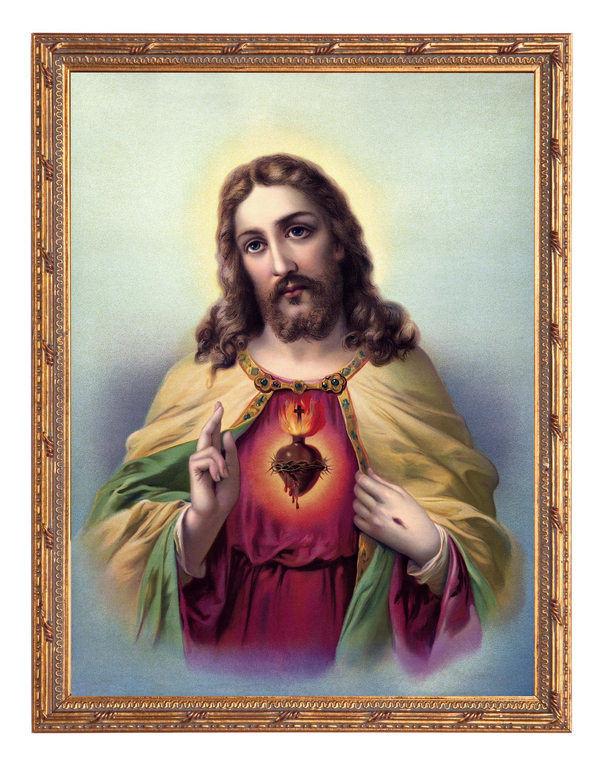 Sacred Heart Of Jesus Wallpaper - WallpaperSafari