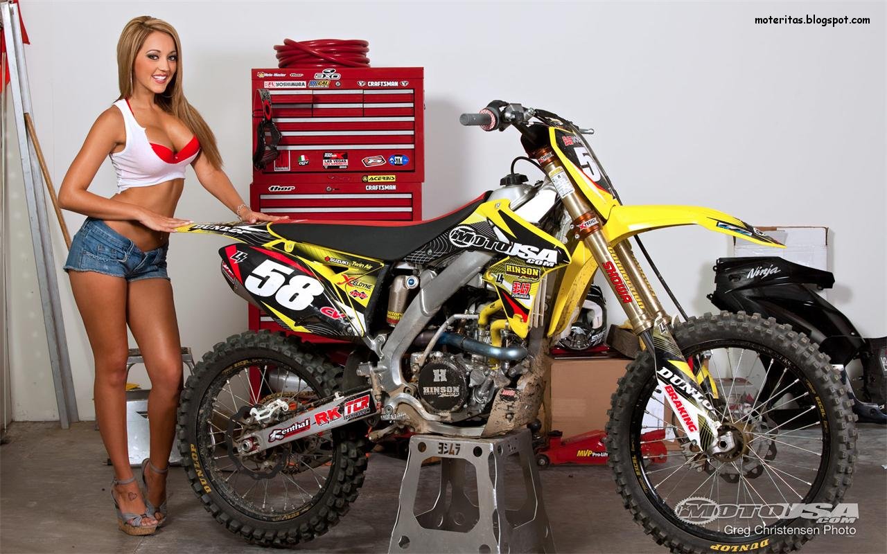 Motocross Girls Wallpaper Wallpapersafari