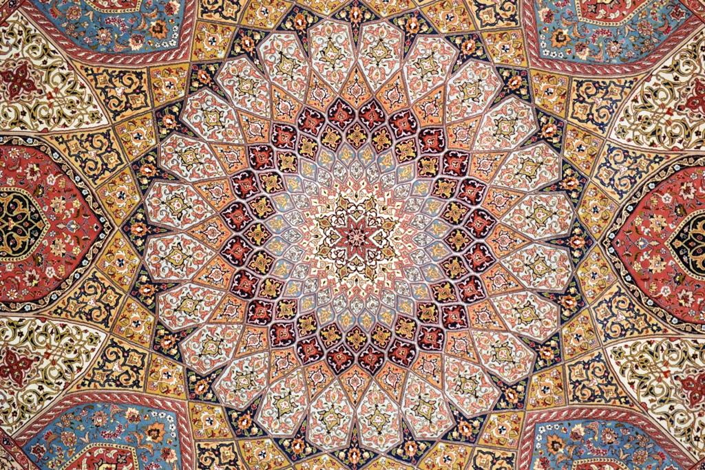 persian rug wallpaper - Home Decor