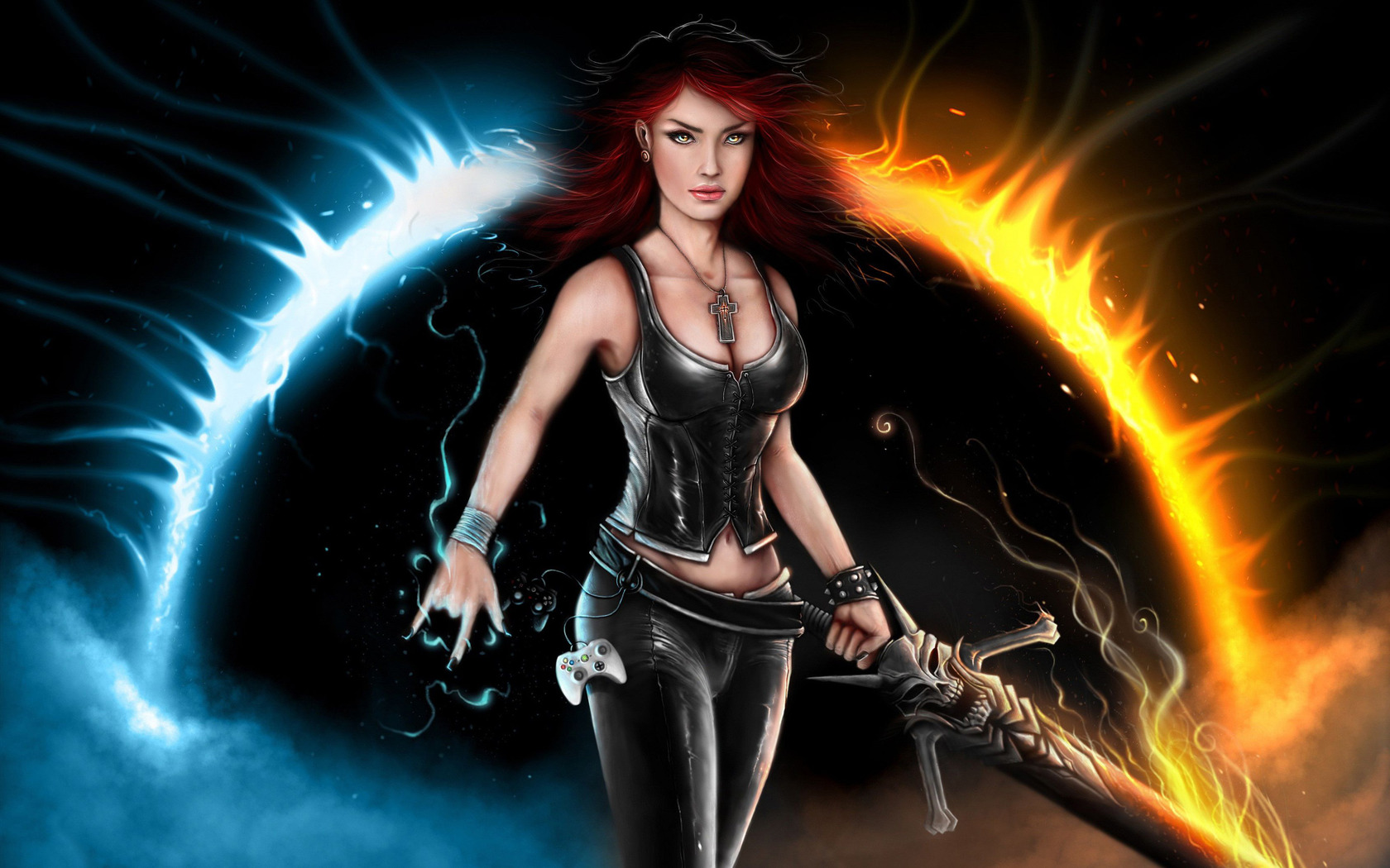 female-warrior-wallpaper-wallpapersafari