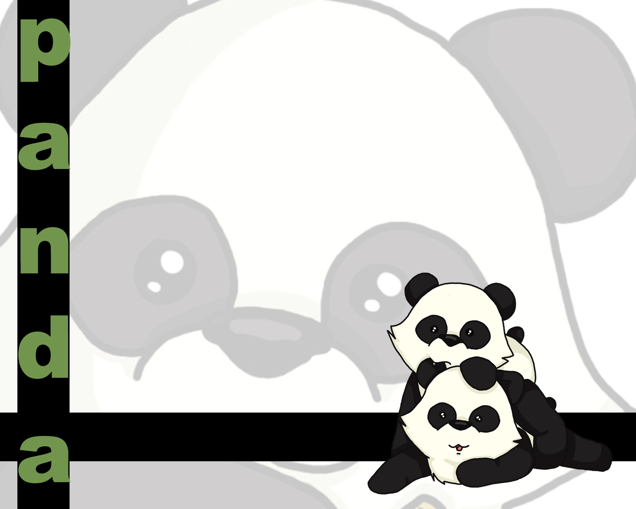 Cute Cartoon Panda Wallpaper - WallpaperSafari