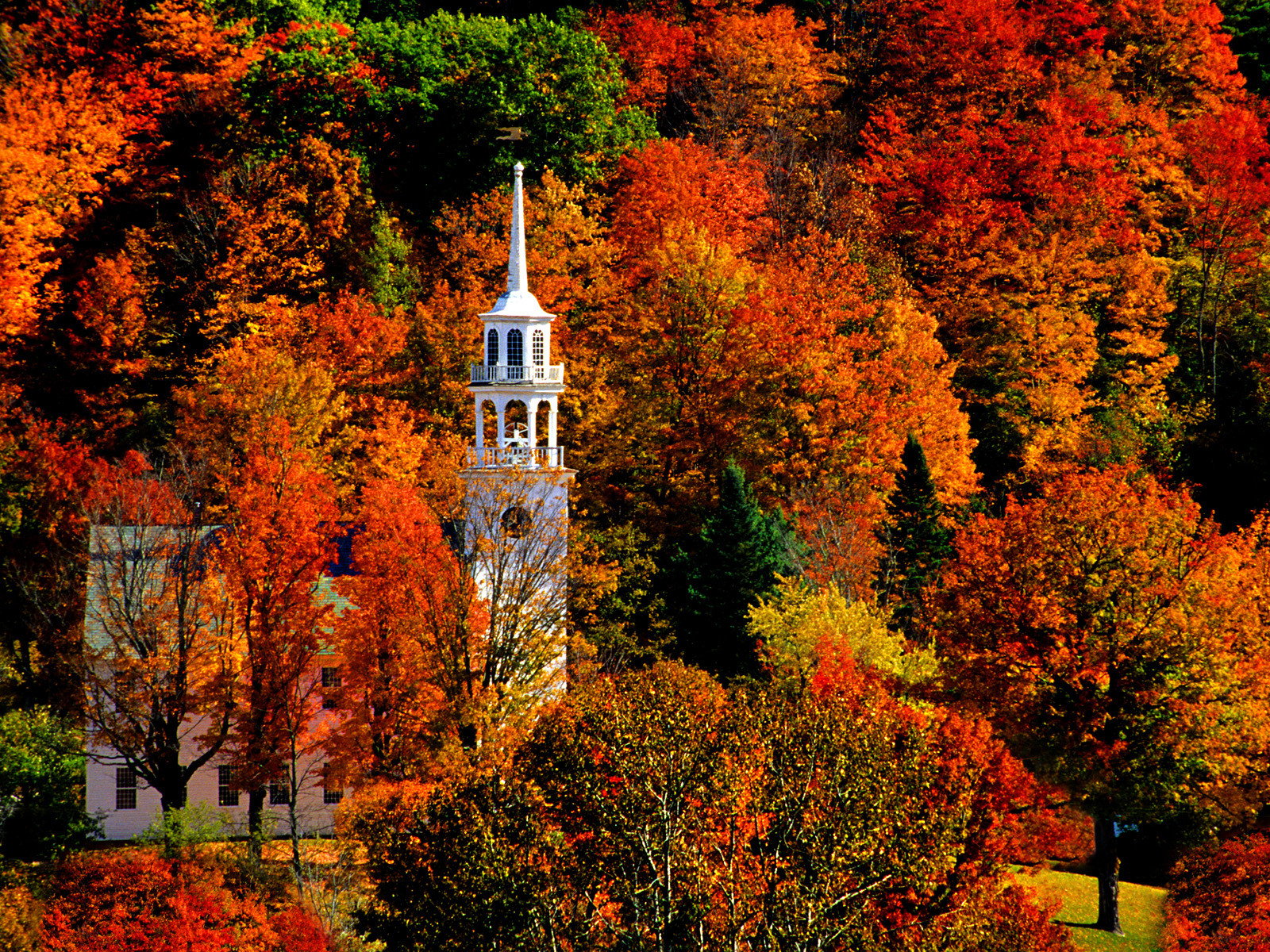 Vermont Autumn Wallpaper Wallpapersafari