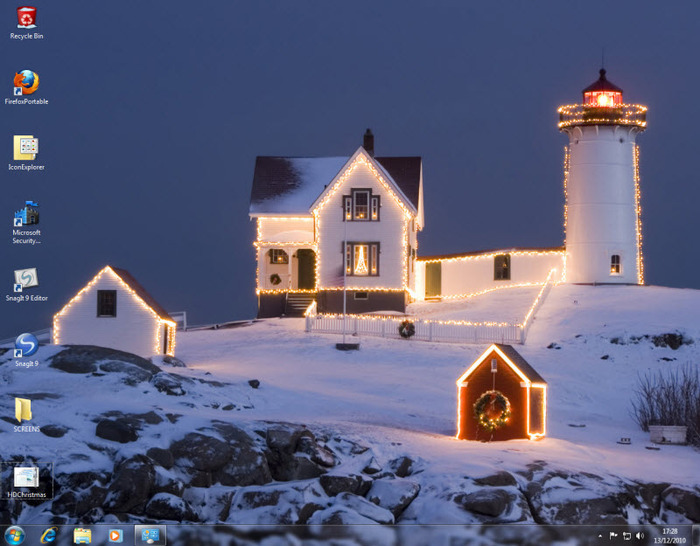 Free Christmas Desktop Themes For Vista