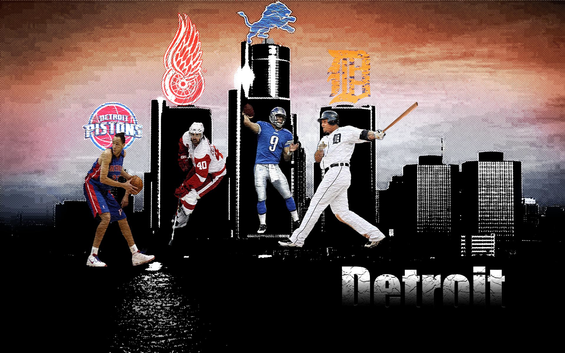 Detroit Sports Teams Wallpaper - WallpaperSafari