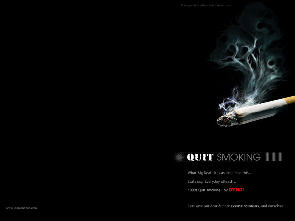 Quit Smoking Wallpaper - WallpaperSafari