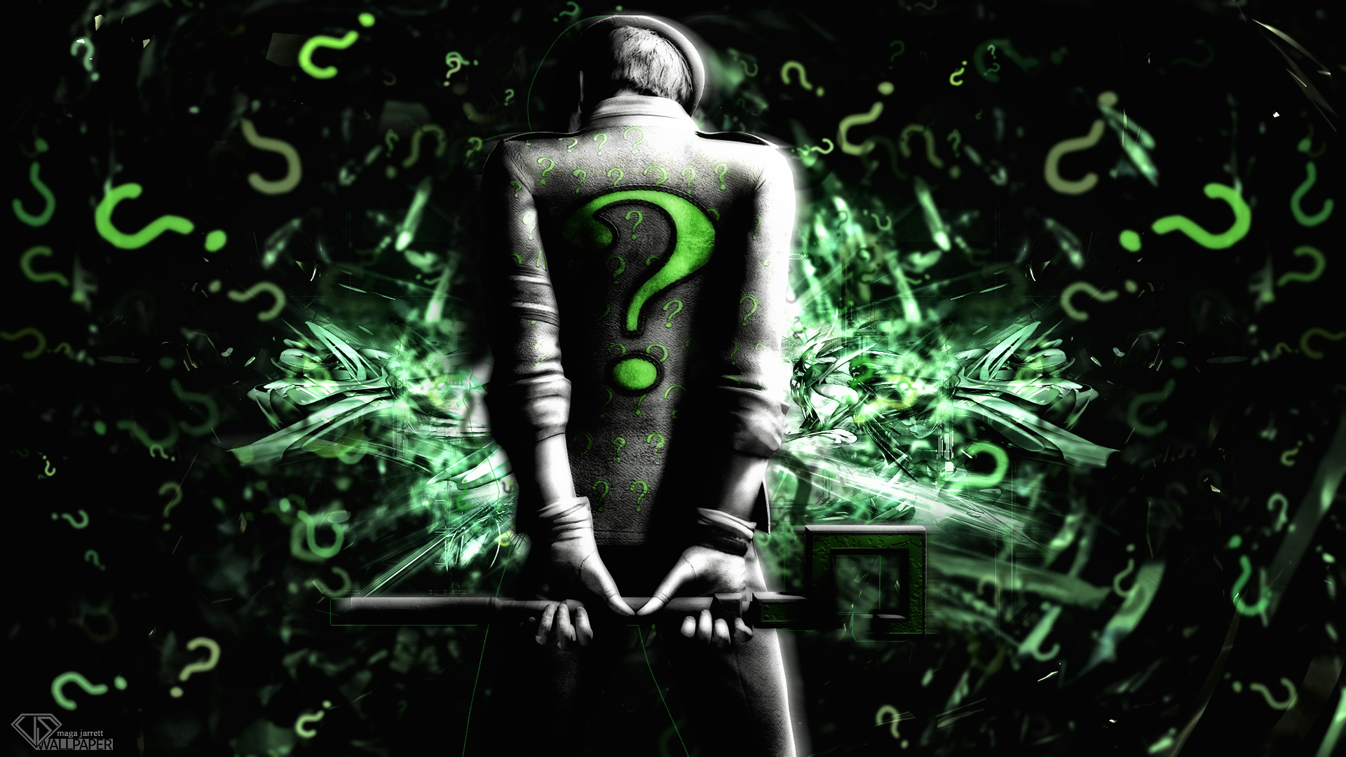 Riddler Wallpaper - WallpaperSafari