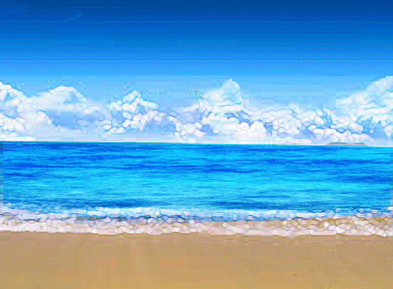 Animated Beach Waves Wallpaper - WallpaperSafari