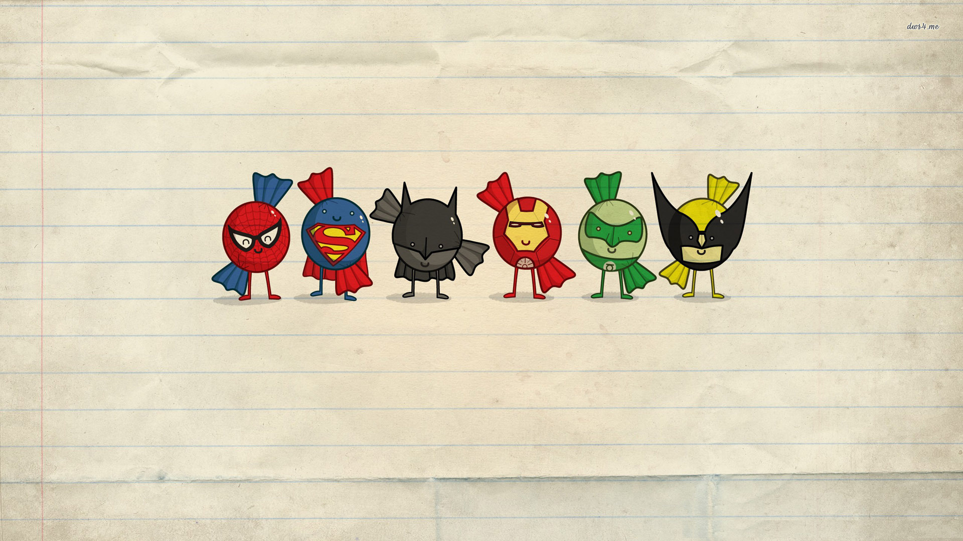 Cute Superhero Wallpaper - WallpaperSafari