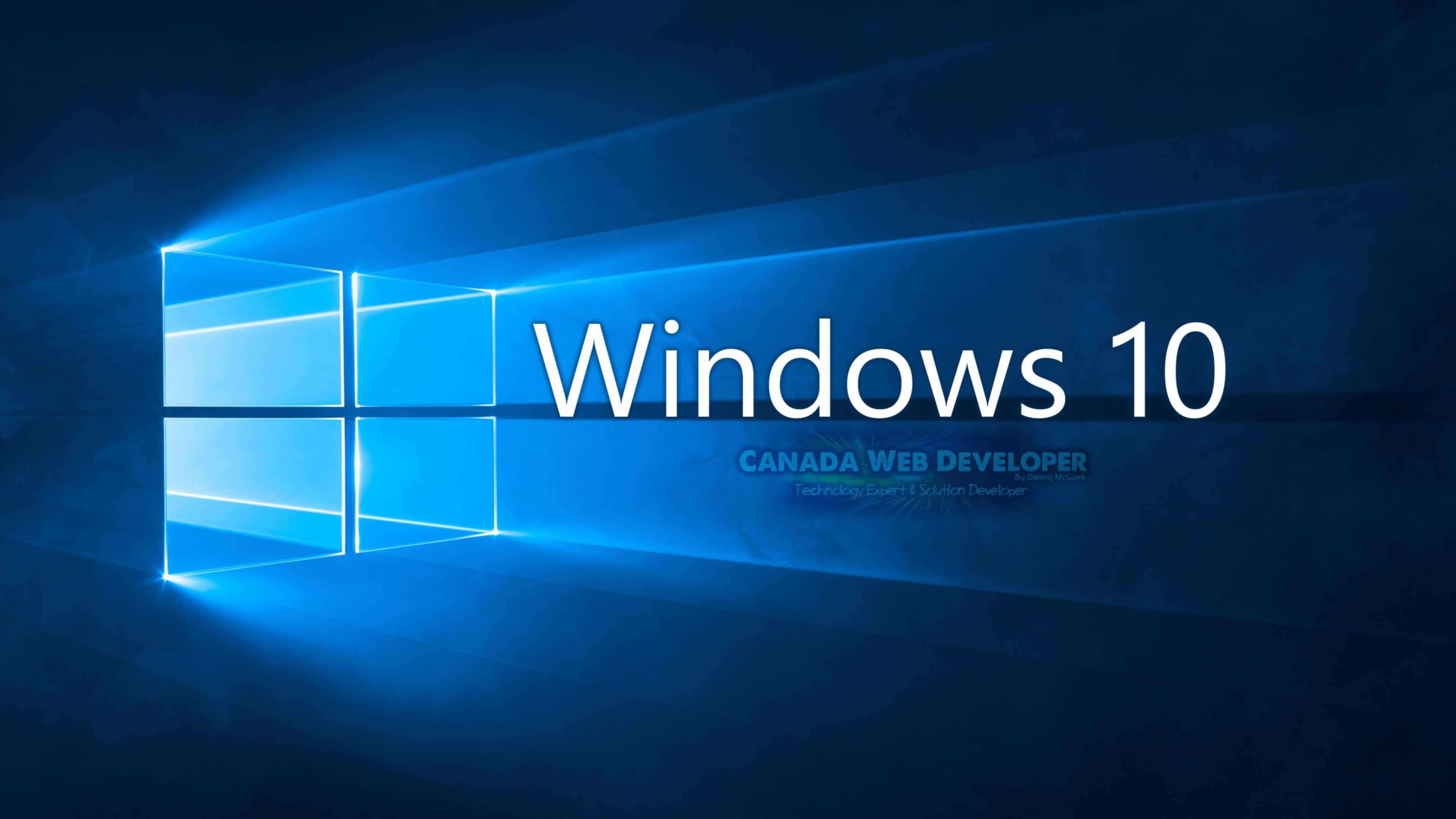Microsoft Windows 10 Logo Wallpaper - WallpaperSafari