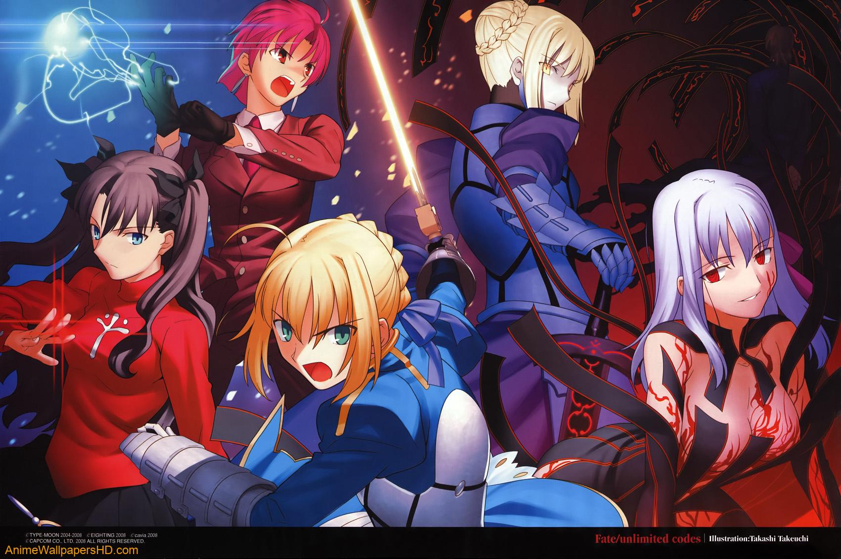 Fate Stay Night Rin Wallpaper Wallpapersafari