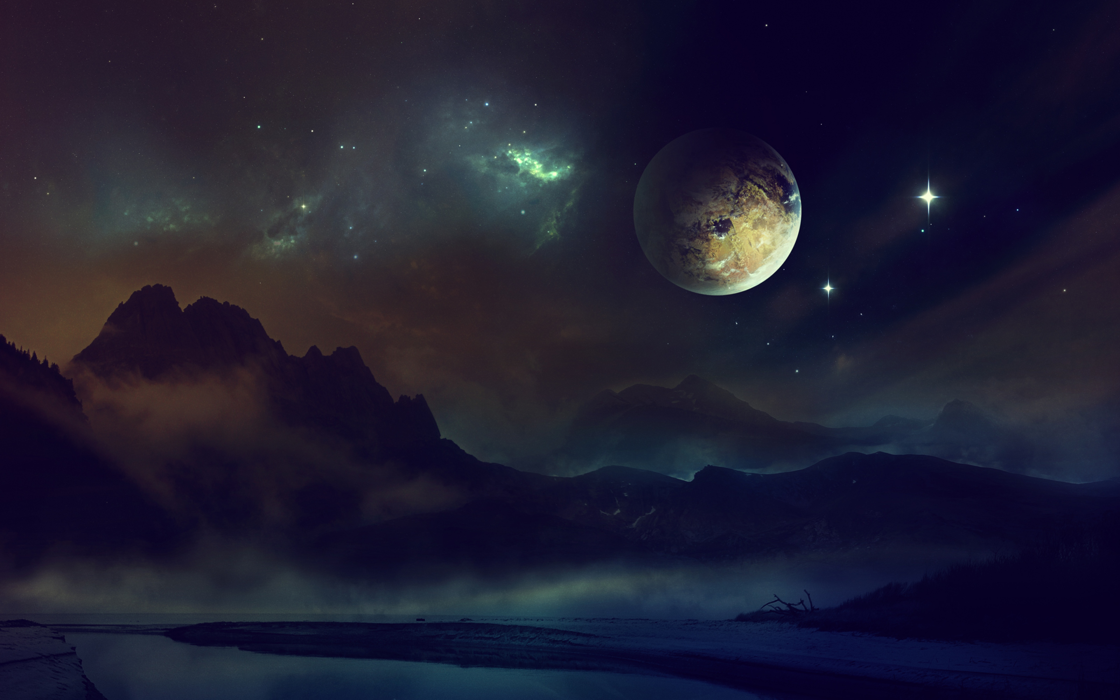 Wallpaper 4k Pc Night Galaxy Wallpaper 4k 48 Images Here Is A