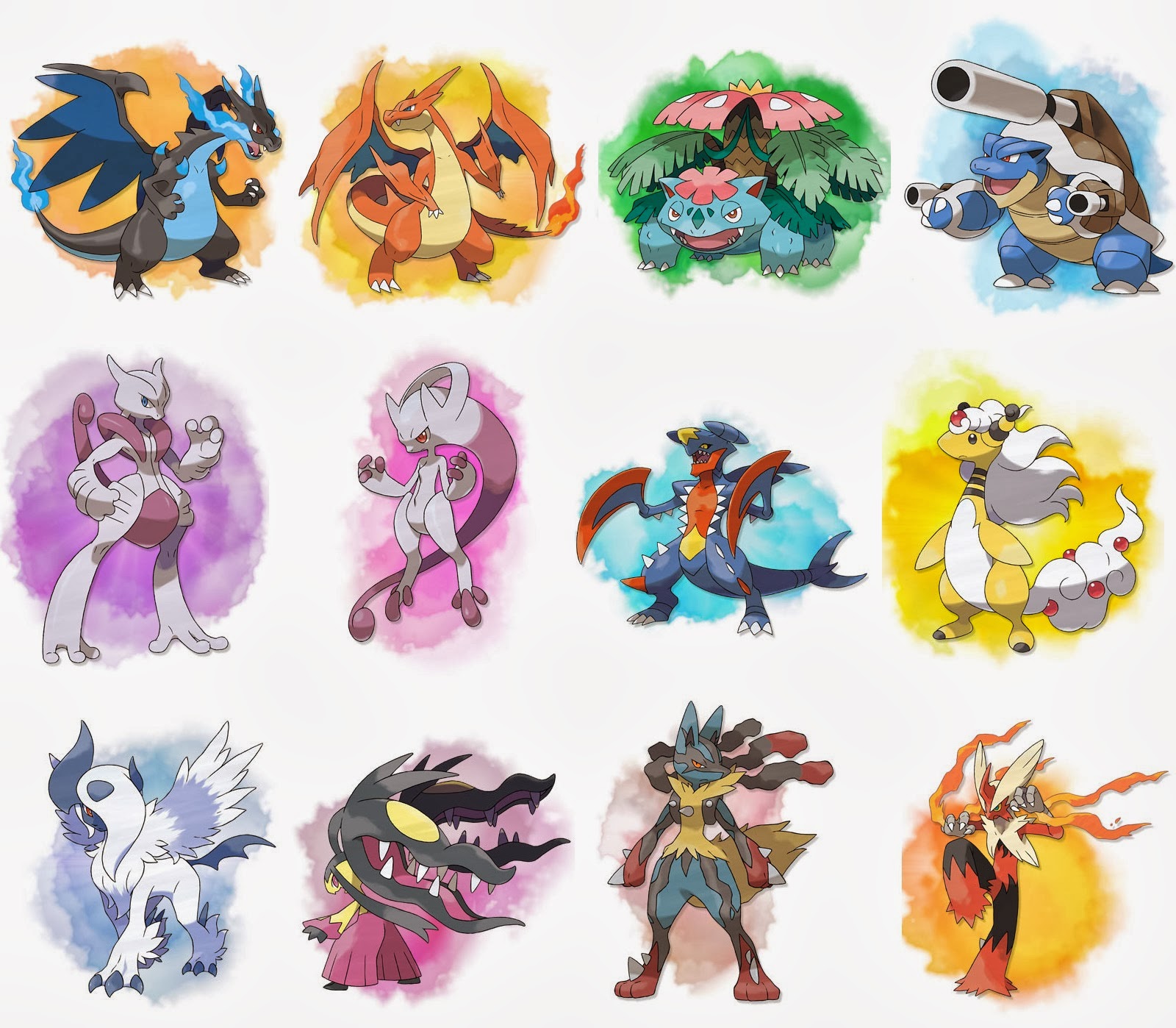 Pokemon Mega Evolutions Wallpaper WallpaperSafari
