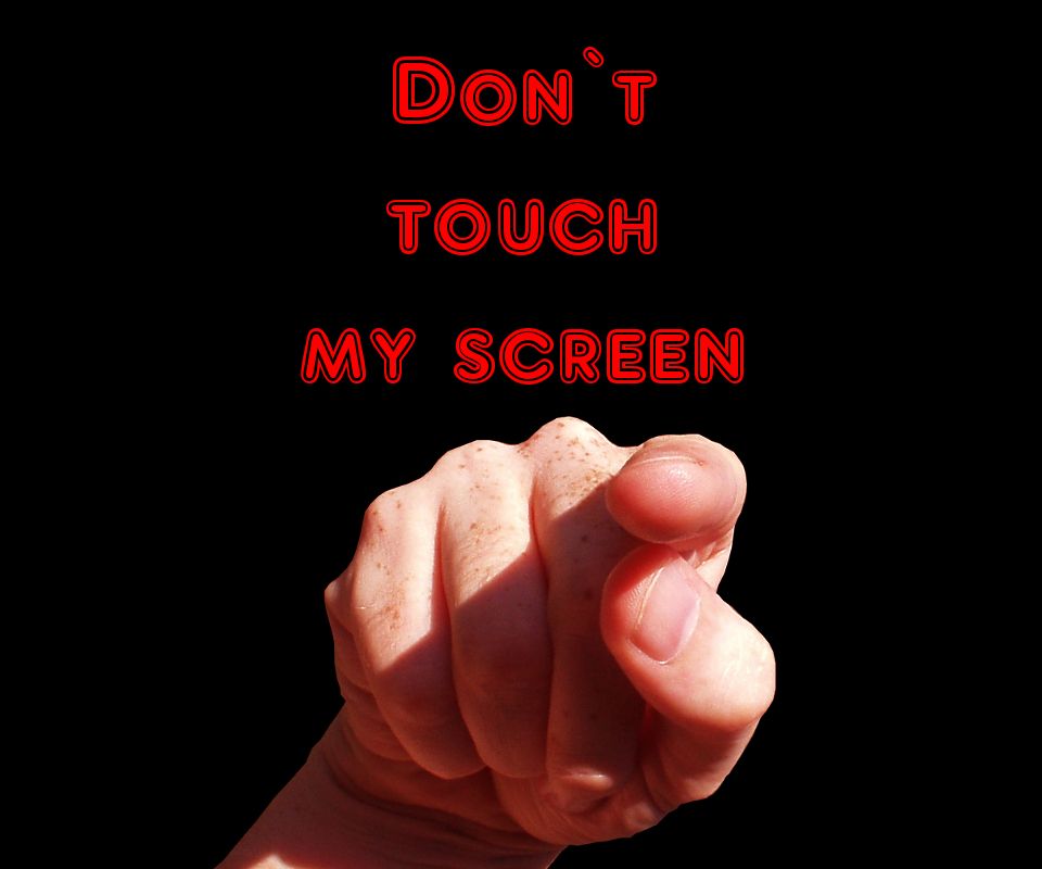 Don't Touch Wallpaper - WallpaperSafari