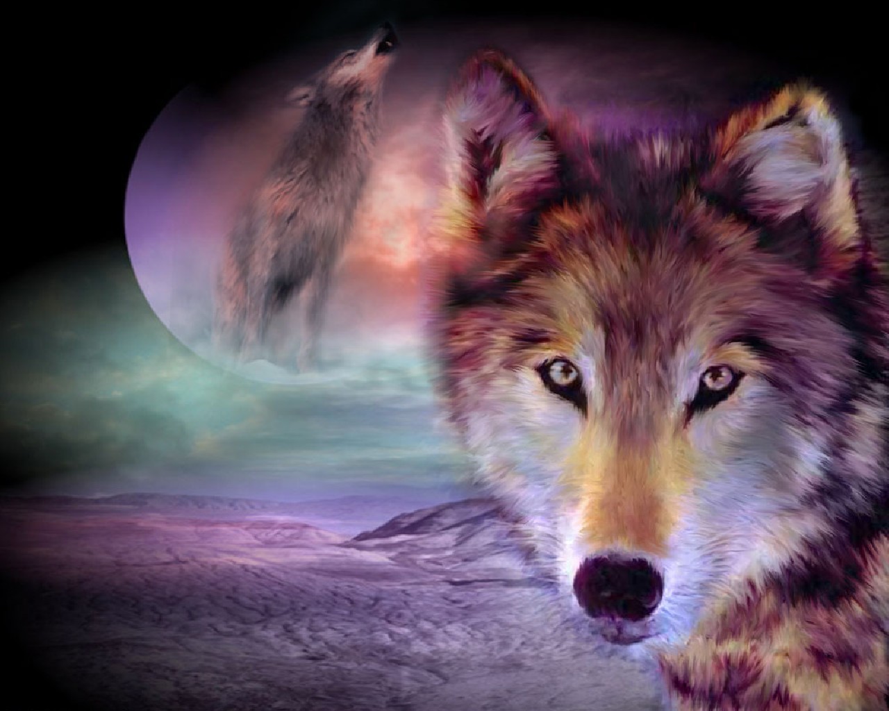 Moving Wolf Wallpapers - WallpaperSafari