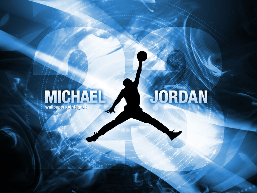 Michael Jordan Logo Wallpaper - WallpaperSafari