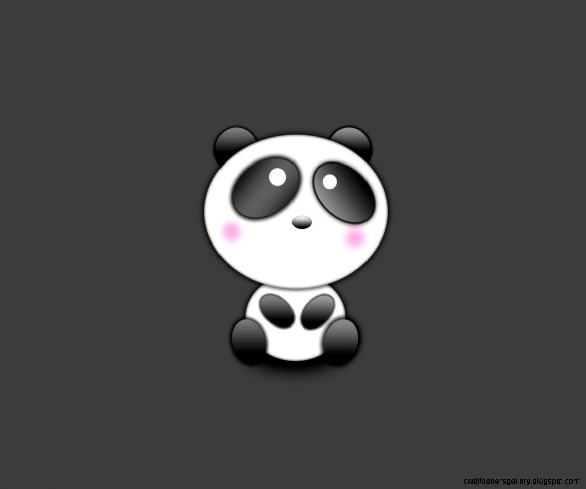 Cute Cartoon Panda Wallpaper - WallpaperSafari