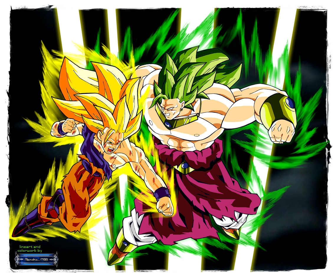 Las Mejores 114 Goku Vs Broly Dibujo Jorgeleon Mx