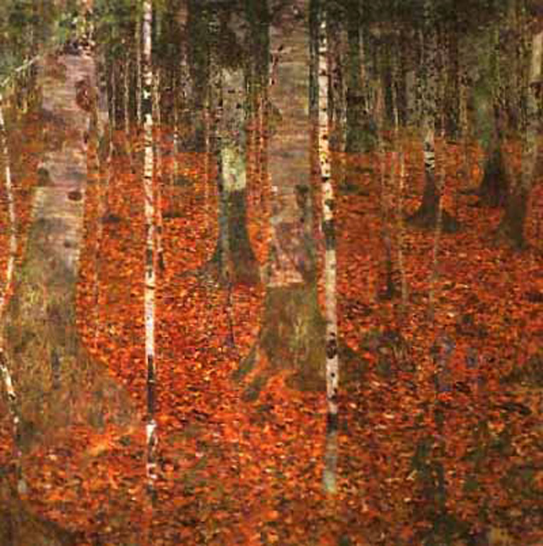 Birkenwald Gustav Klimt Paintings Wallpaper Image