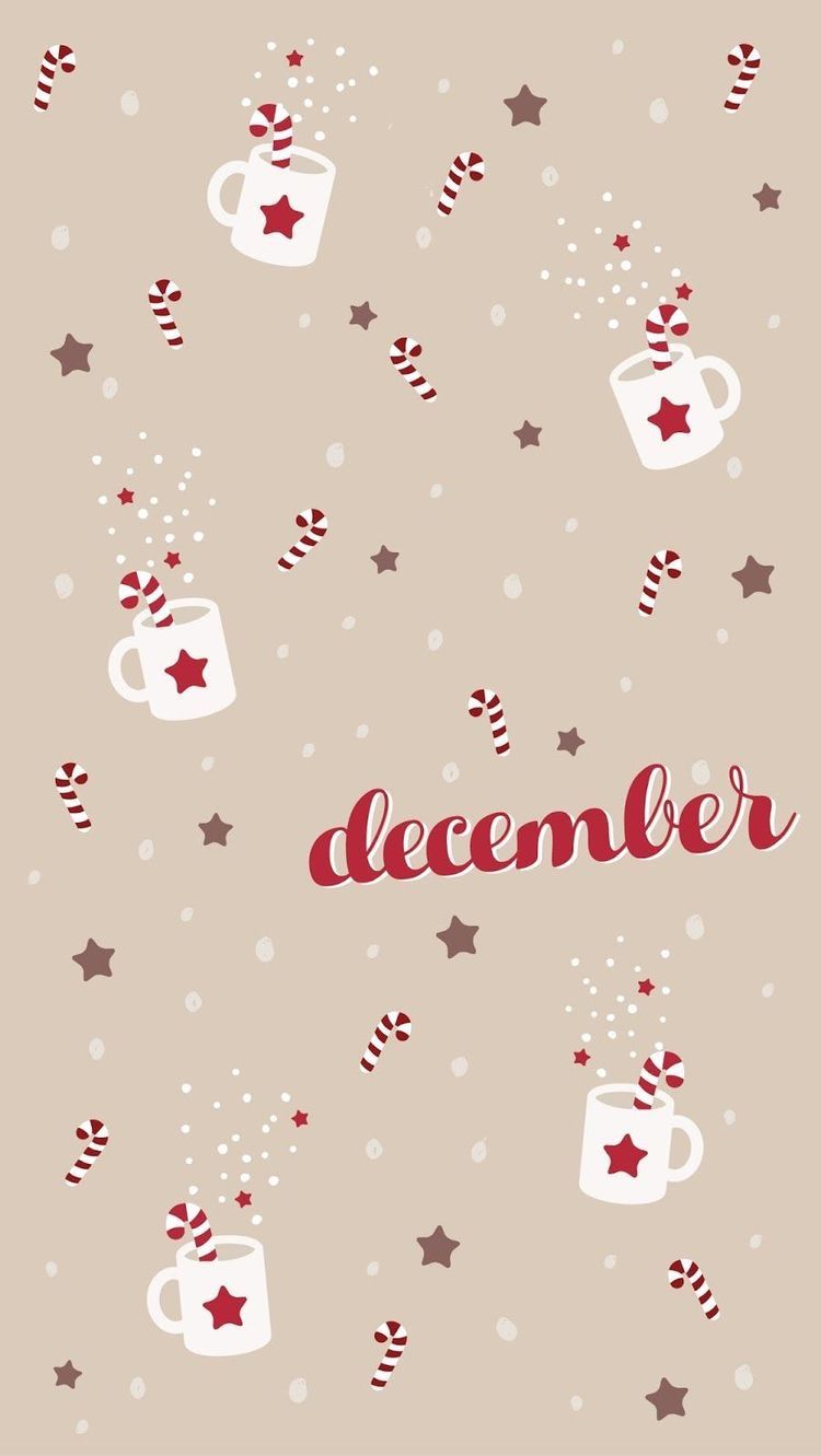 December Christmas Phone Wallpaper Cute