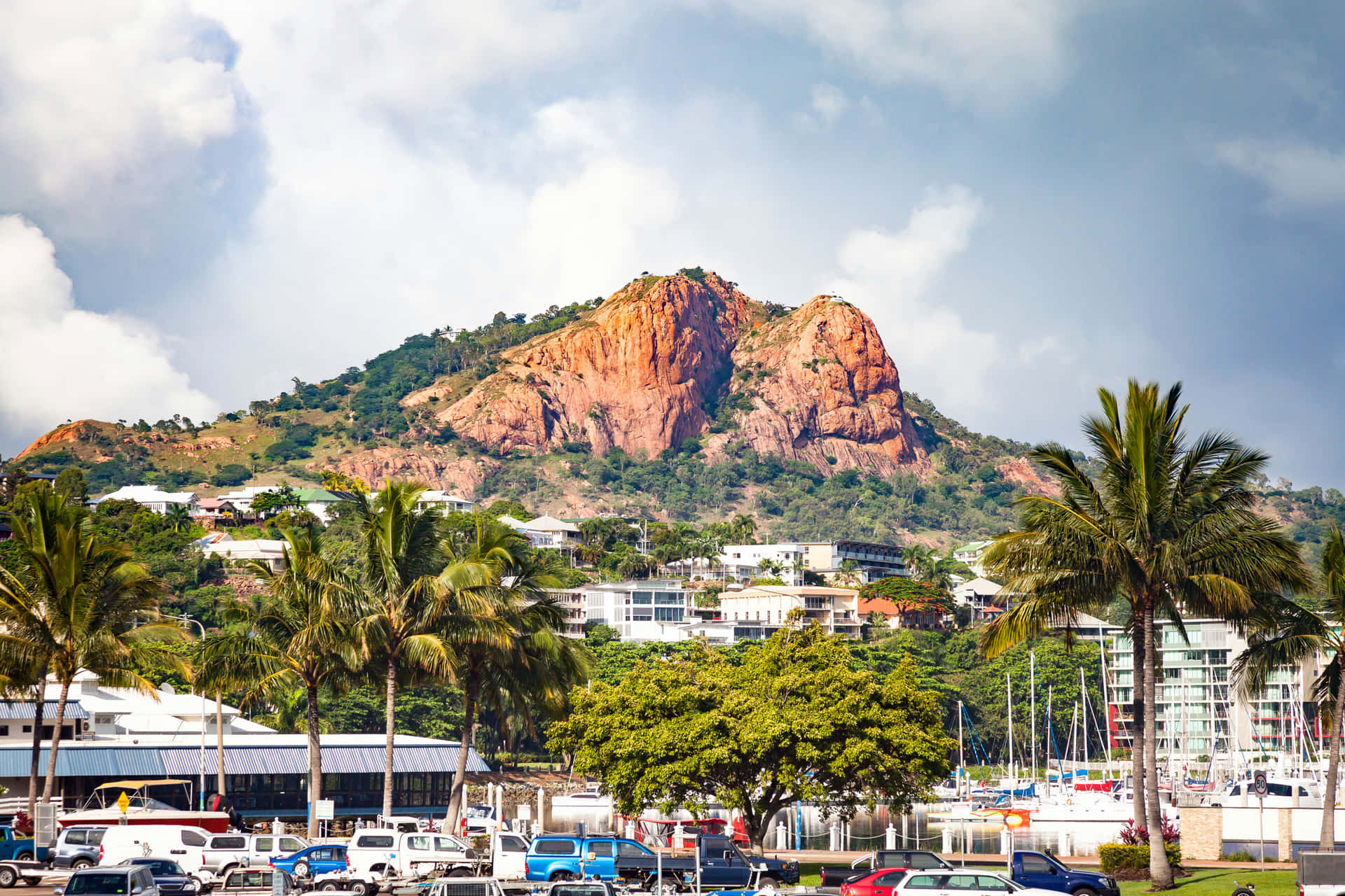 Townsville Castle Hill Wallpaper