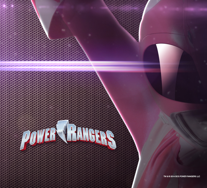 Power Rangers Wallpaper Mighty Megaforce Pink Fun Android