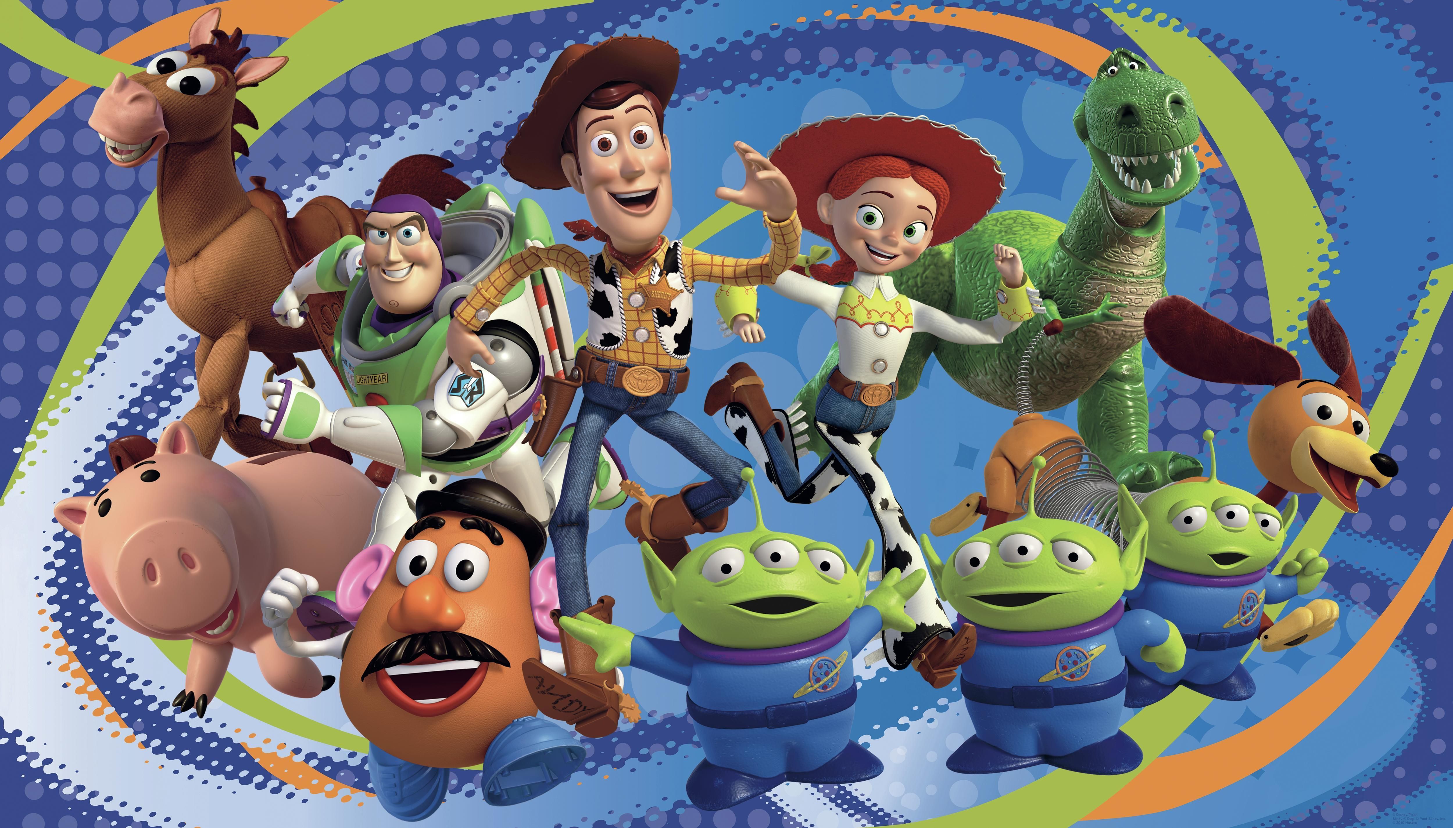 Toy Story Xl Spray And Stick Wallpaper Mural