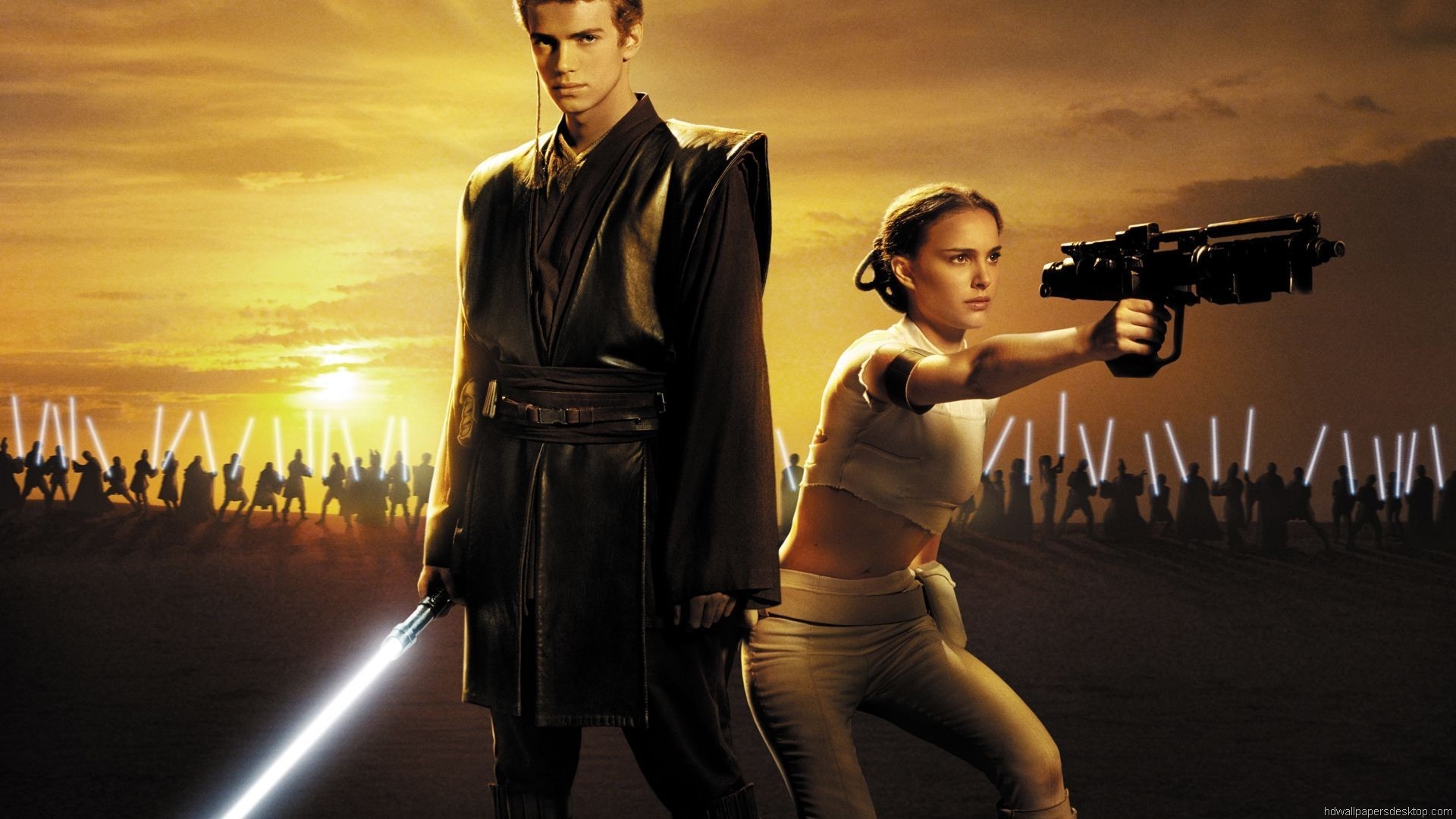 Ii Attack Of The Clones Wallpaper HD Poster Star Wars