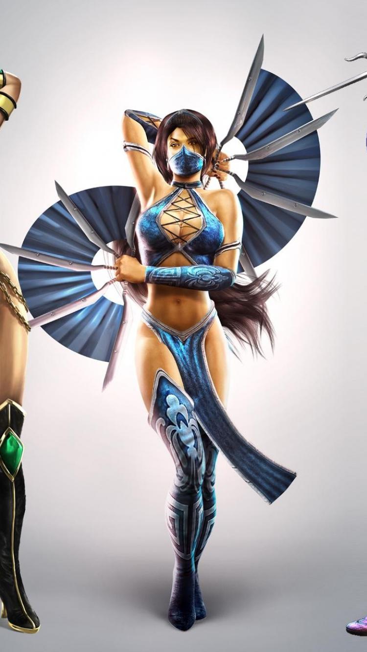 Mortal Kombat Mileena Kitana Jade Mobile Resolutions