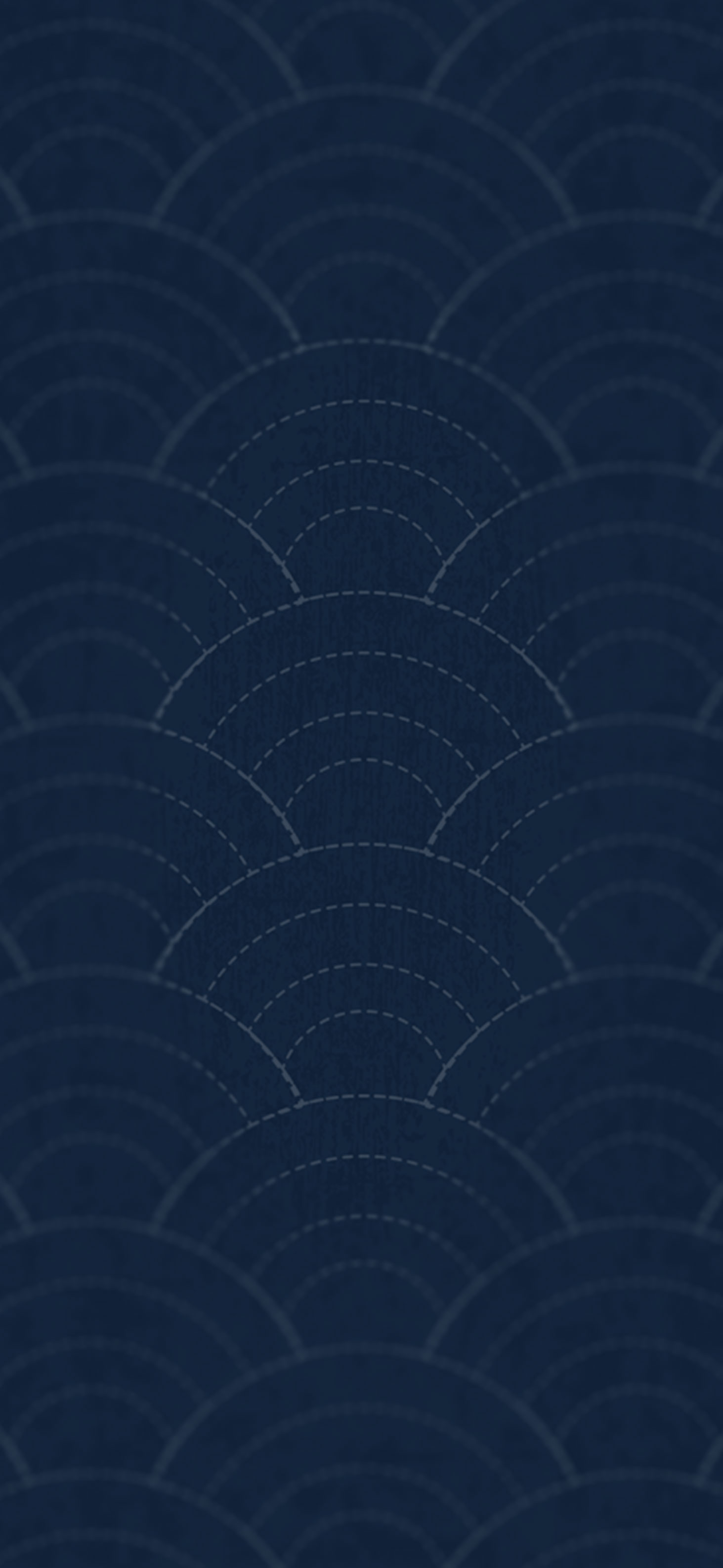 Stylized Indigo Waves Art Wallpaper