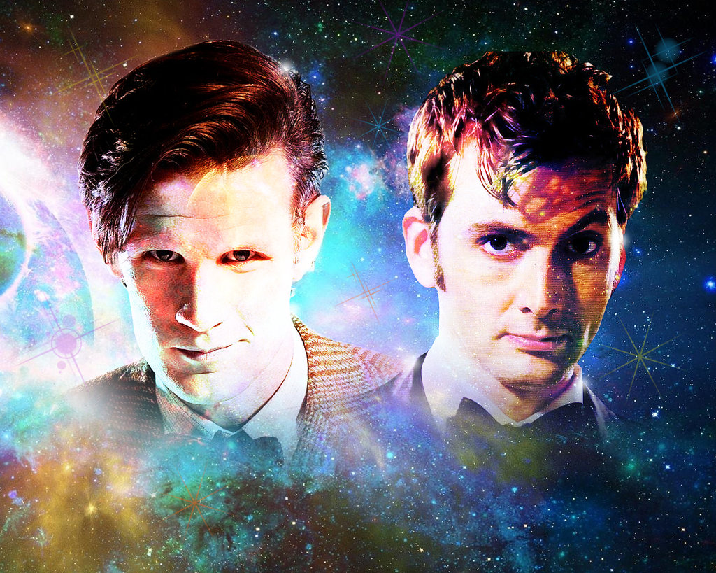 Doctor Who Wallpaper   10th and 11th Doctor by WERA1166 1024x819