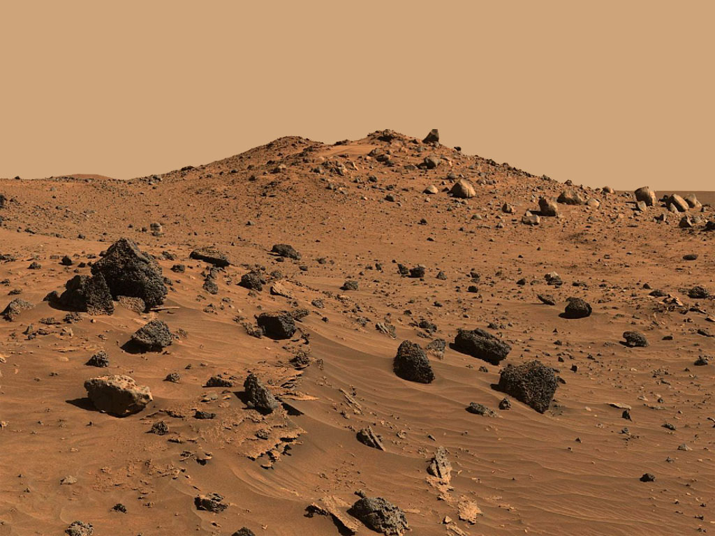 Surface Of Mars Plas Outer Space Wallpaper