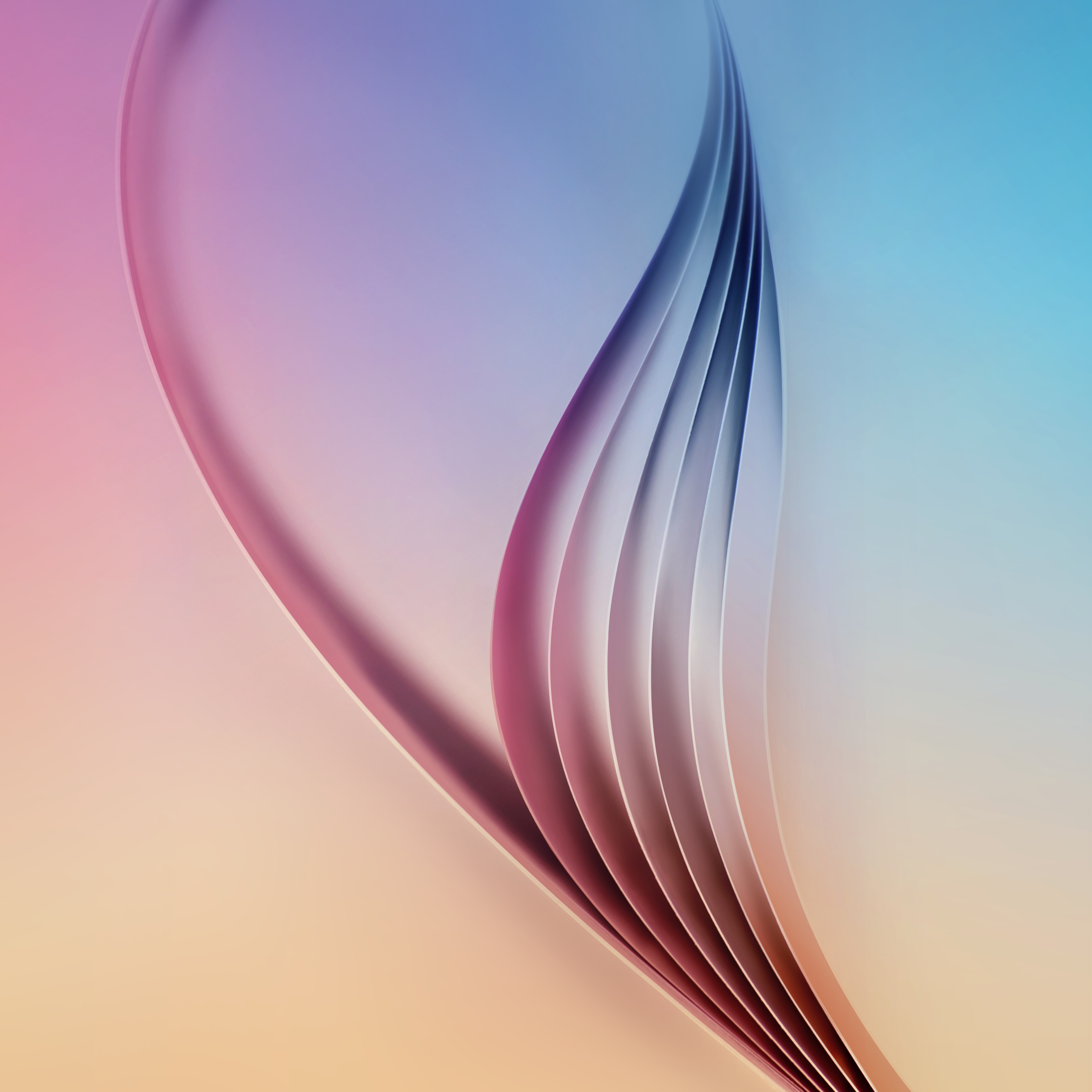 Default Samsung Galaxy S6 And Edge Wallpaper Show Up