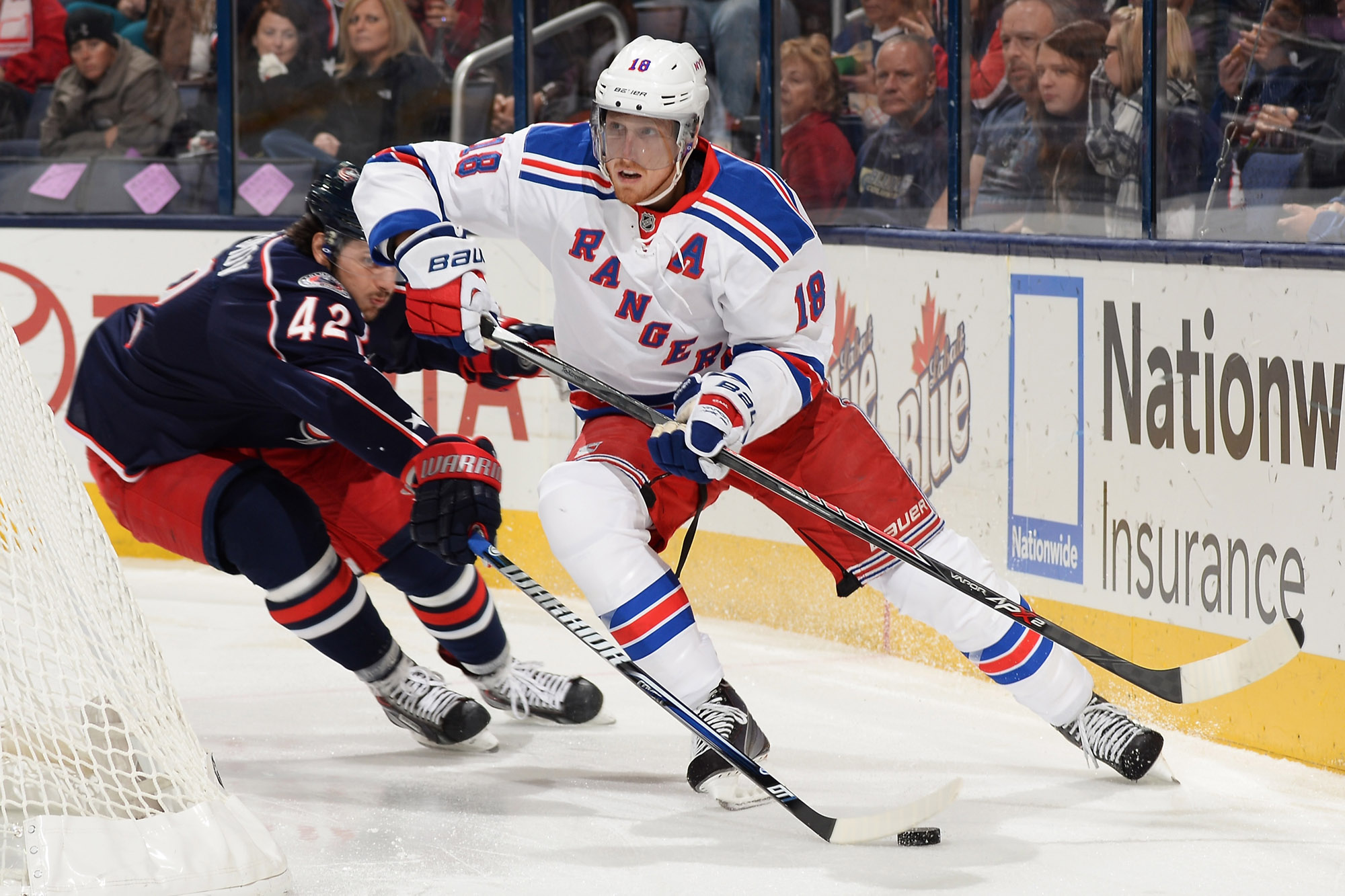 Mark Staal number 18 New York Rangers Fans
