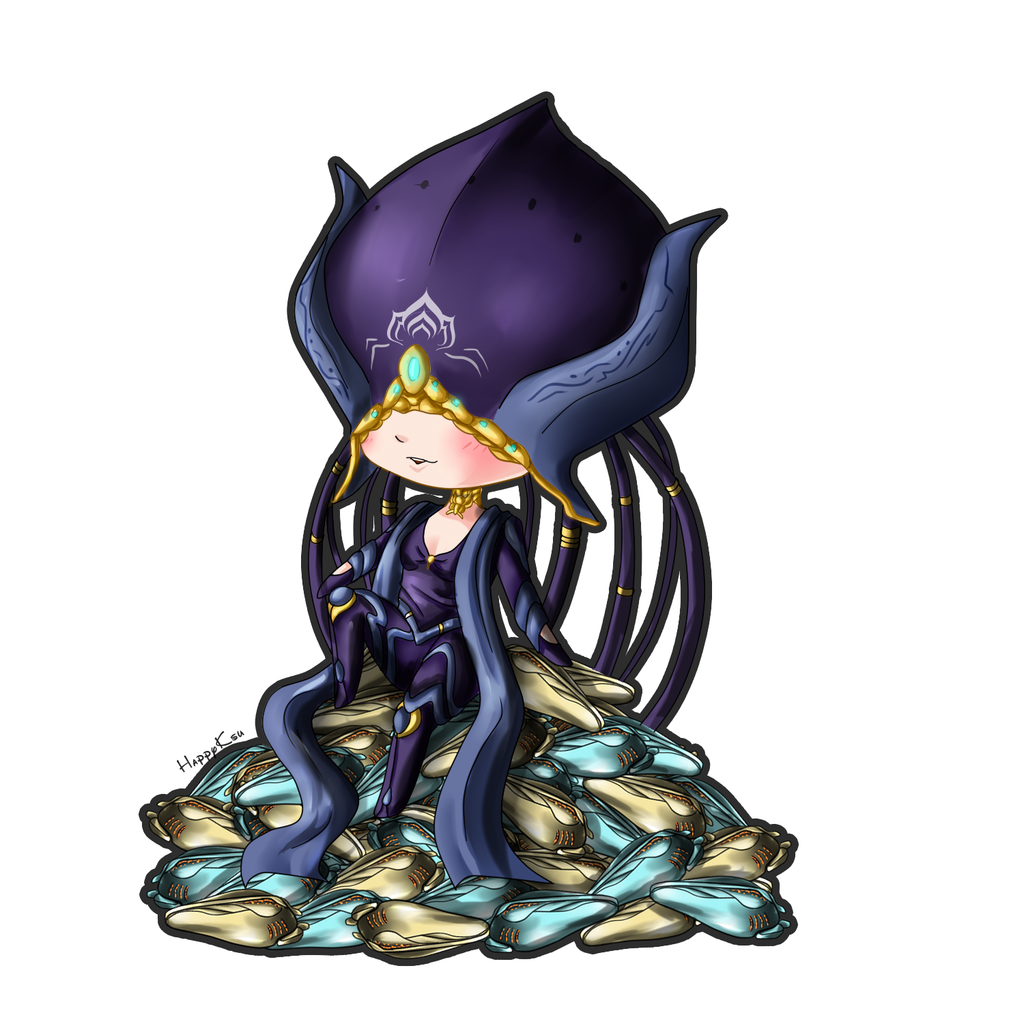 Warframe Chibi Lotus By Happyksu