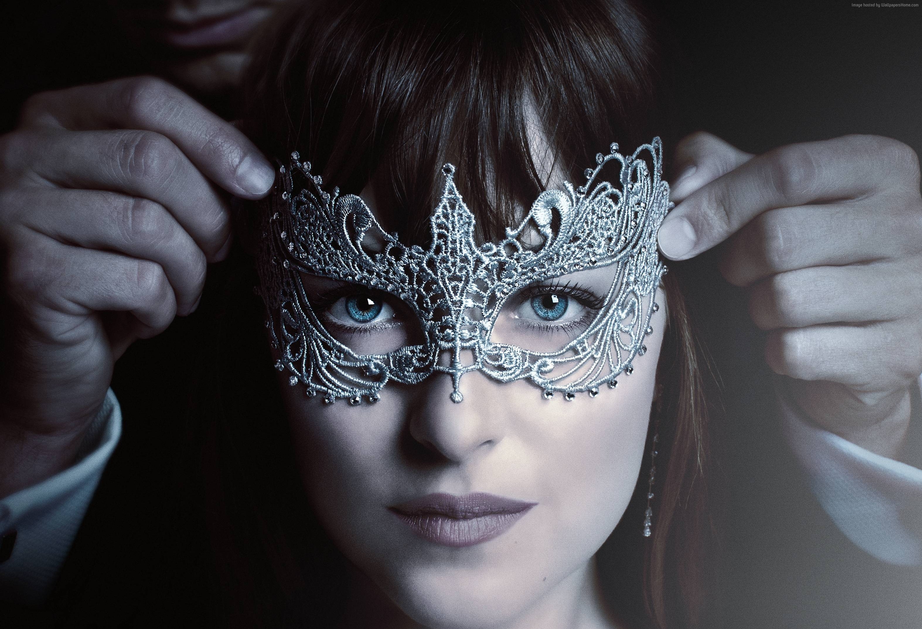 Best Movies Mask Fifty Shades Darker Dakota Johnson