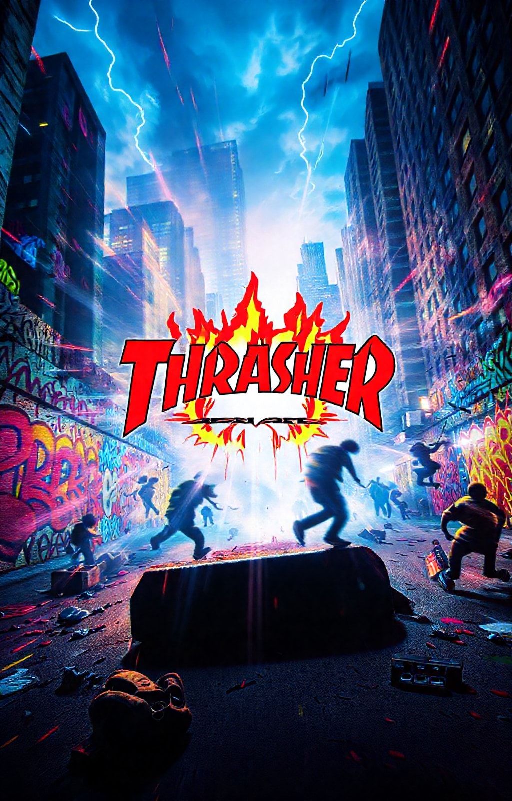 Thrasher Logo Wallpaper