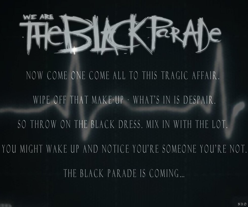 The Black Parade Wallpaper By Romancedwithwhispers