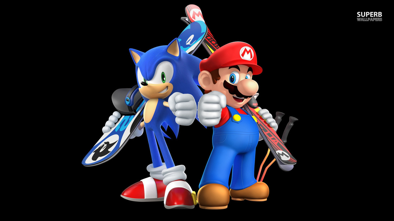 Mario Sonic Together