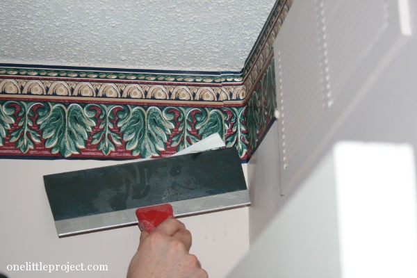 how to remove a wallpaper border 600x400