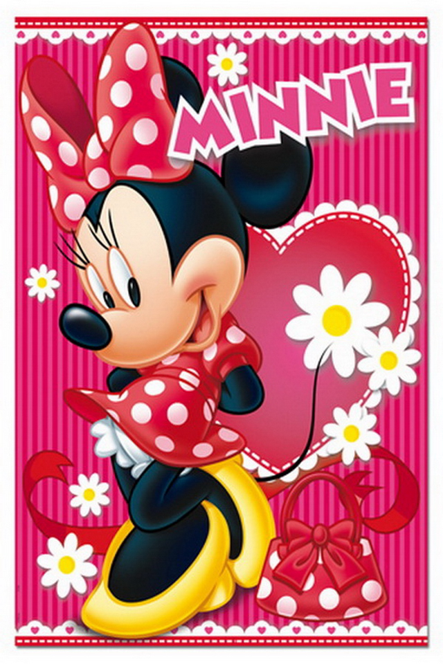 Minnie Mouse iPhone 4s Wallpaper Girl