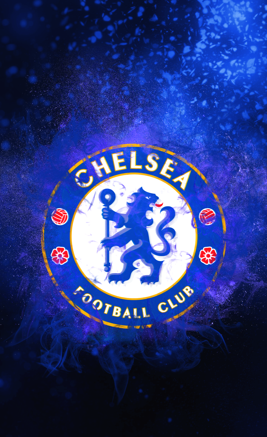 Chelsea Fc Logo Mobile Wallpaper By Adik1910