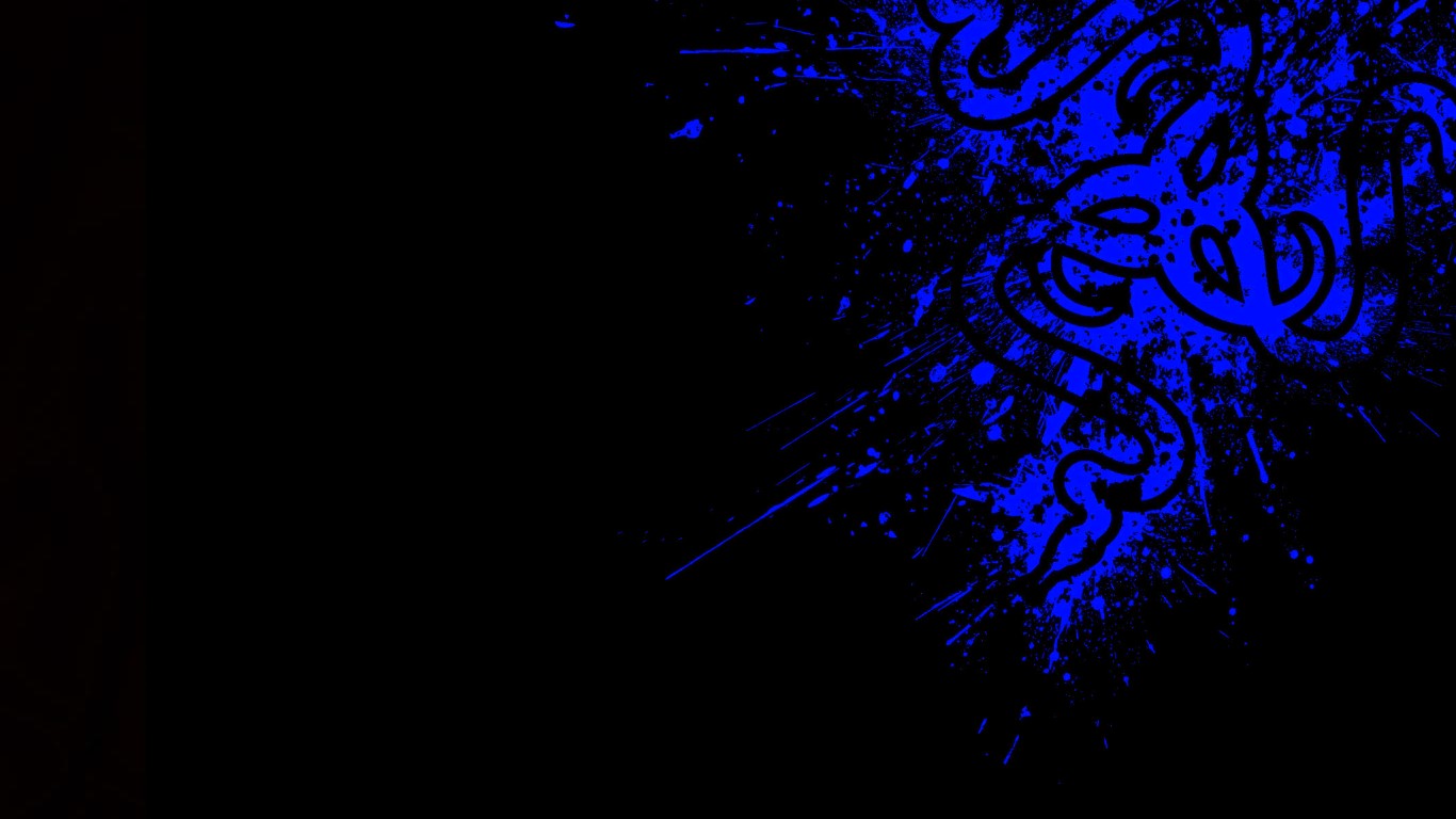 Razer Blue Puter Wallpaper Desktop Background