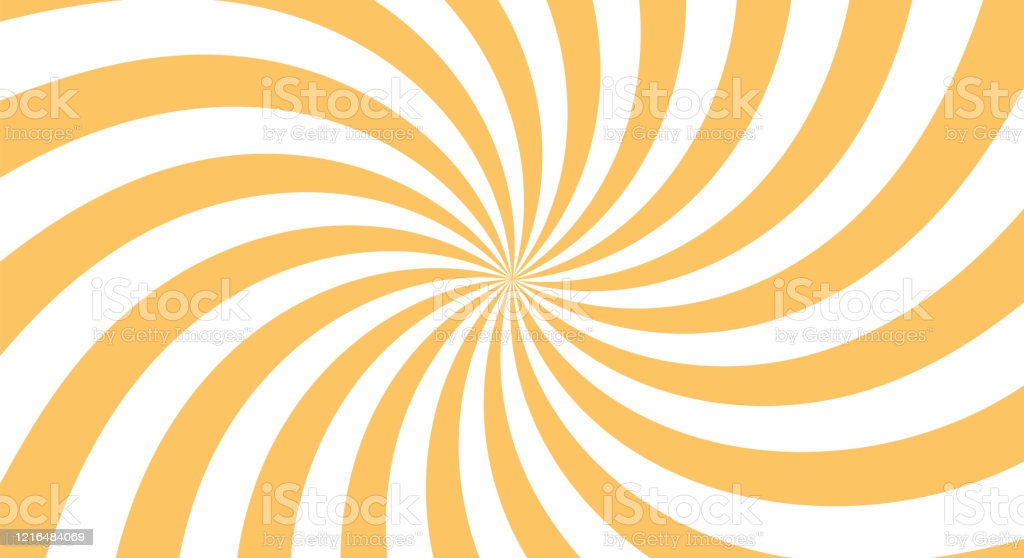 Free Download Sunburst Background With Yellow Ray Spiral Curved